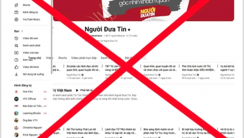 3 admin trang YouTube Người đưa tin bị bắt