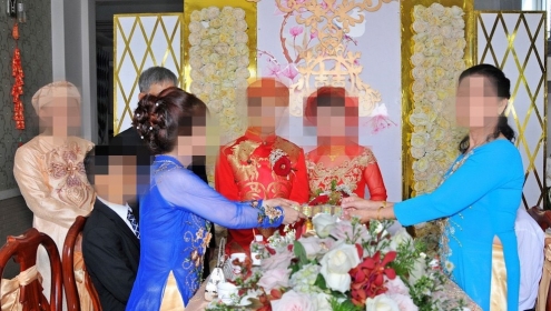 Chưa có hồi kết vụ án tấm hình cưới và chuyện cho cô dâu, chú rể 5 cây vàng