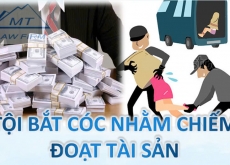 Bắt cóc người khác làm con tin nhằm chiếm đoạt tài sản bị phạt bao nhiêu năm tù?