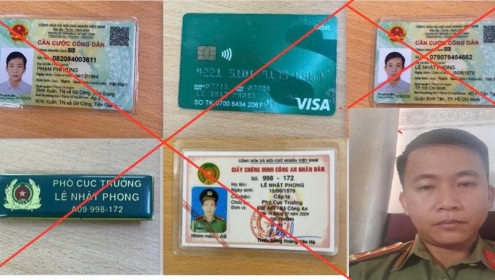 Bắt người giả mạo Phó Cục trưởng Cục An ninh điều tra