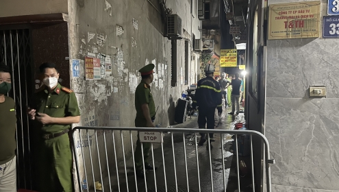 Công an thông tin vụ cháy 14 người chết ở Hà Nội