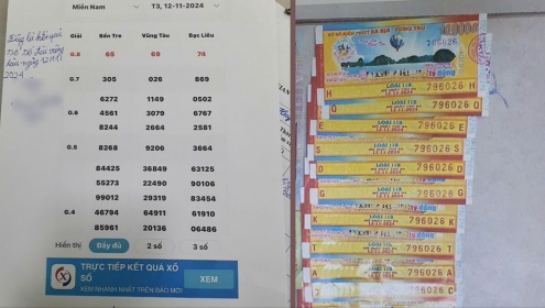 Trung tâm trợ giúp pháp lý hỗ trợ đổi thưởng 13 tờ vé số cho bé gái bị xâm hại, cướp ở Bình Chánh