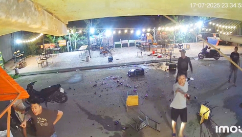 Công an xác minh nhóm người mang súng, không trả tiền nhậu còn đập phá quán ở Gia Lai