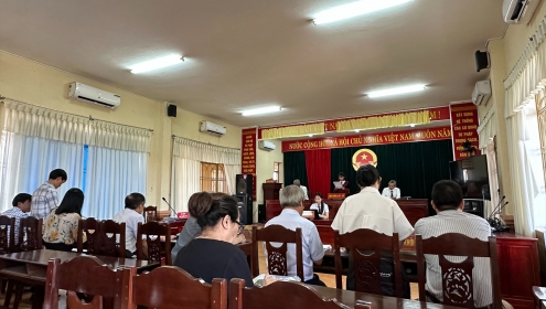 Cụ bà 101 tuổi kiện hành chính chủ tịch huyện đòi 210m2 đất