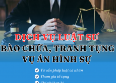 Dịch vụ luật sư bào chữa, tranh tụng vụ án hình sự Luật Mạnh Thăng