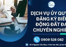 Dịch vụ ủy quyền đăng ký biến động đất đai chuyên nghiệp tại Luật Mạnh Thăng