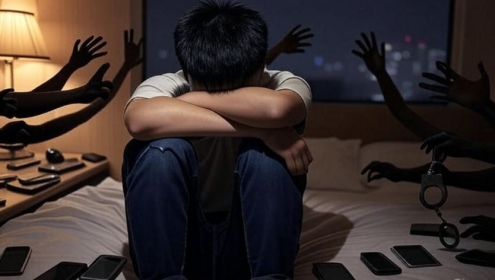 Đổ nước ngọt lên người, vờ bị chích điện để gia đình chuyển tiền cho kẻ lừa đảo
