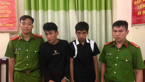 2 kẻ giật điện thoại của cháu bé 7 tuổi bị bắt sau 3 giờ gây án