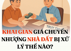 Khai gian giá chuyển nhượng nhà đất bị xử lý thế nào?