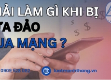 Phải làm gì khi bị lừa đảo tiền qua mạng?