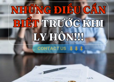Những điều cần biết trước khi ly hôn