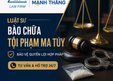 ⚖️ DỊCH VỤ LUẬT SƯ BÀO CHỮA CÁC VỤ ÁN MA TÚY ⚖️