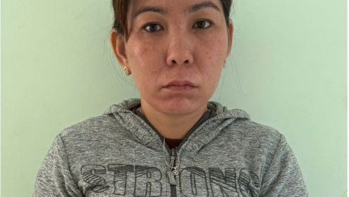 Hình sự Bình Dương bắt 1 phụ nữ cầm đầu nhóm dàn cảnh để cướp giật