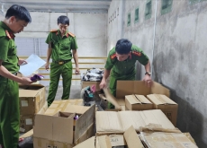 Phát hiện 2,5 tấn mỹ phẩm không rõ nguồn gốc tại Quảng Trị
