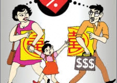 Khi ly hôn, vợ có nghĩa vụ đối với các khoản nợ của chồng không?