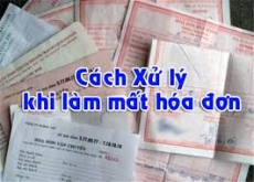 Cách xử lý khi mất hóa đơn liên 2 (liên giao cho khách hàng)