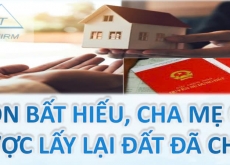 Con bất hiếu, cha mẹ có được lấy lại đất đã cho?