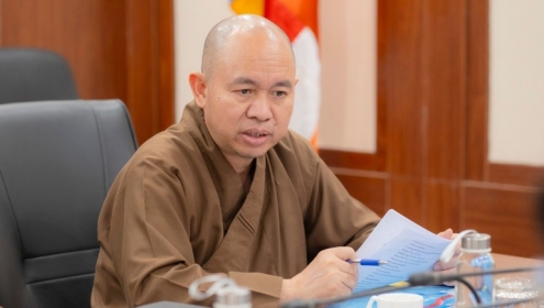 Thượng tọa Thích Đức Thiện: Giáo hội đã cho làm việc với Thượng tọa Thích Chân Quang