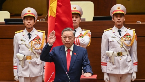 Đại tướng Tô Lâm, Bộ trưởng Bộ Công an, được bầu giữ chức Chủ tịch nước