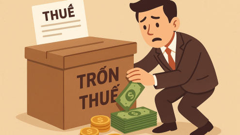 1 công ty vàng trốn thuế, có doanh thu 6 tháng hơn 5.700 tỉ đồng