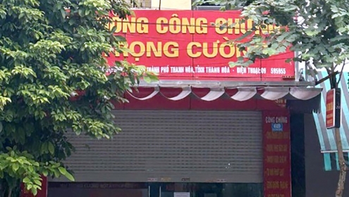 Trưởng Văn phòng công chứng bị khởi tố vì liên quan mua bán hóa đơn