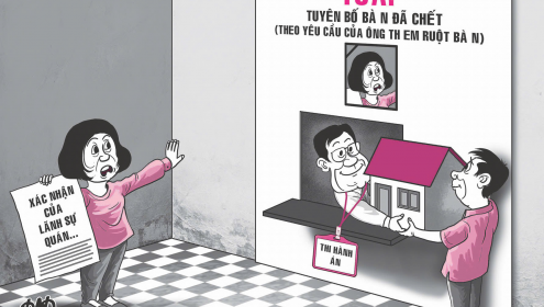 Người đang sống, bỗng nhiên bị tuyên đã chết