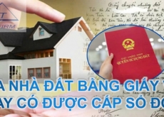MUA NHÀ ĐẤT BẰNG GIẤY VIẾT TAY CÓ ĐƯỢC CẤP SỔ ĐỎ?