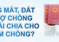 Chồng mất, đất của vợ chồng có phải chia cho anh em chồng?