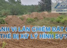 HÀNH VI LẤN CHIẾM ĐẤT CÓ THỂ BỊ XỬ LÝ HÌNH SỰ?
